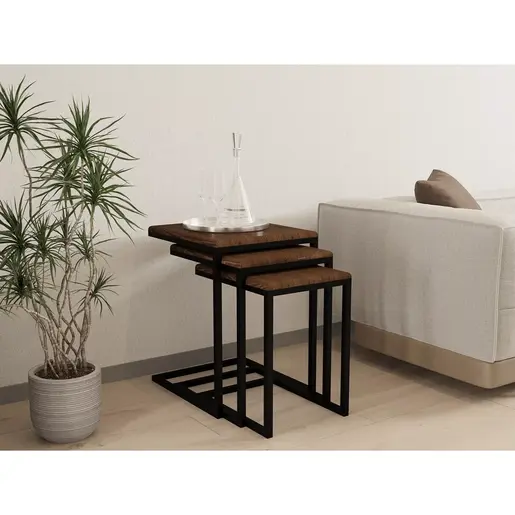 835PUQ2901 Клуб Маса Ege - Walnut