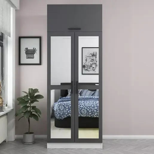 506MNR2227 Плакар Kale Anthracite - 2227