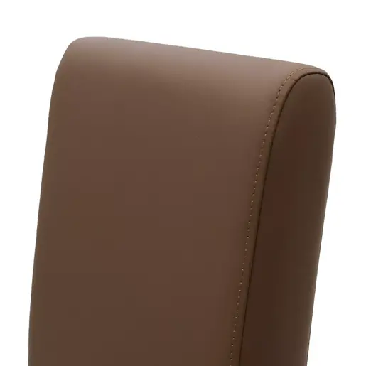 047-000032 Стол Ditta со светло кафена - дрвени ногарки орев