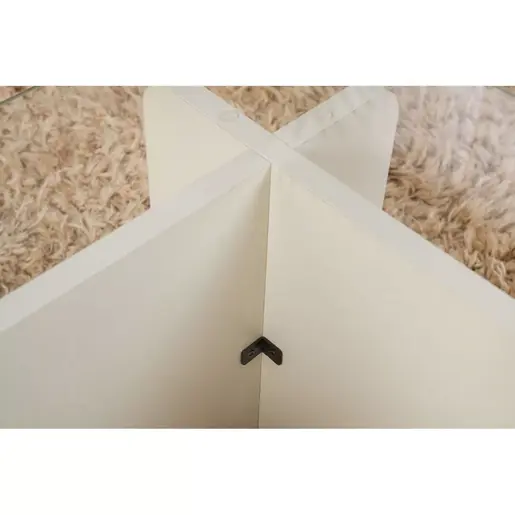 353NRD1115 Клуб маса Flavio - Wooden White