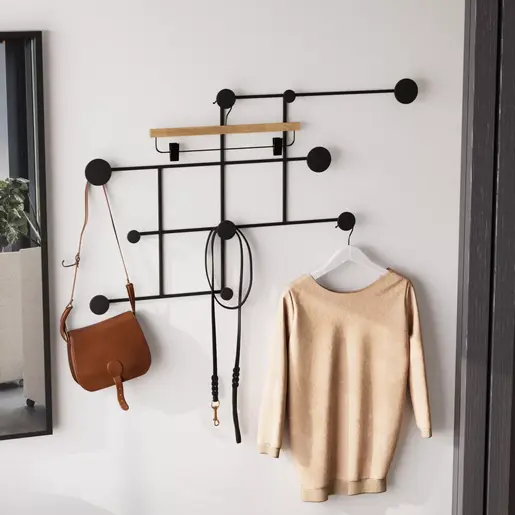 494PYT1127 Метална ѕидна закачалка Fatara