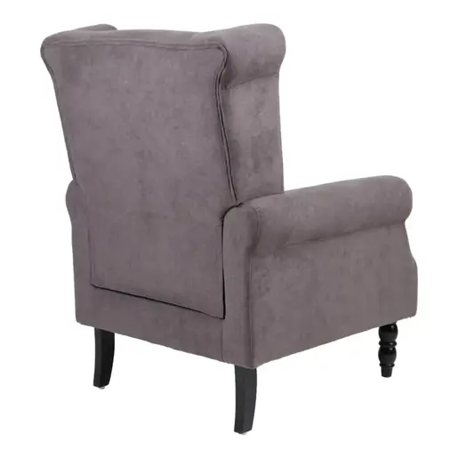 255-000070 Фотелја Piore сива 77x80x106cm