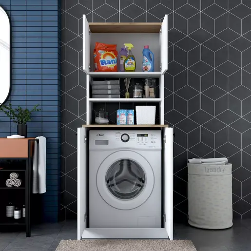 543WRN1202 Плакар за перална KD102 - 2160 - Walnut