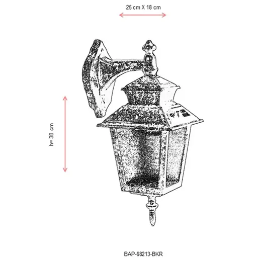 685AVN1375 Ѕидна ламба BAP-68213-BKR