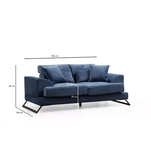 560ARE1523 Софа Frido - Navy Blue