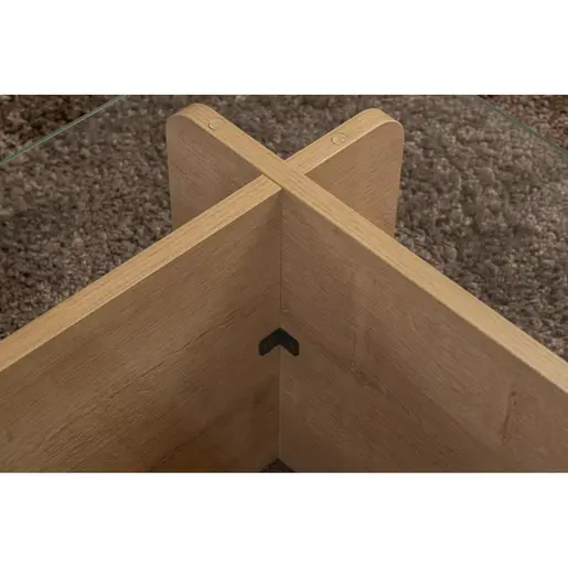 353NRD1116 Клуб маса Flavio - Honey Oak