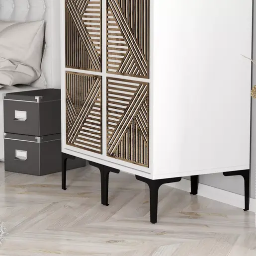 845HCT5443 Плакар Kumsal PP - White