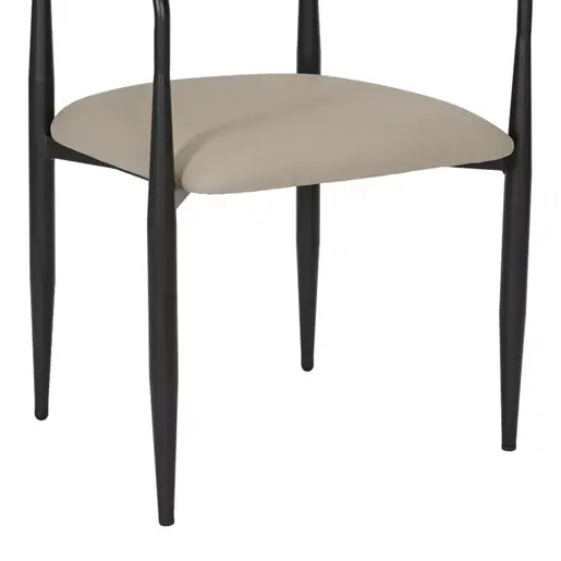 350-000026 Стлица Kalone сива 56x55x78cm