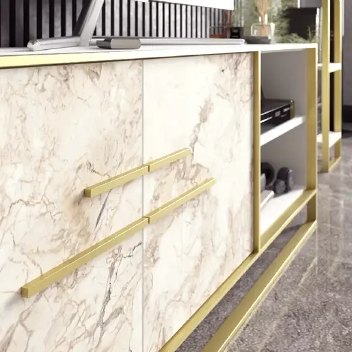 875ZNA3059 ТВ комода ЖЕНЕВА бела