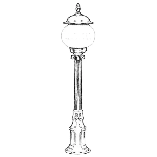 685AVN1253 Подна светилка за градина BSU-68187-BSY-M3-BOP