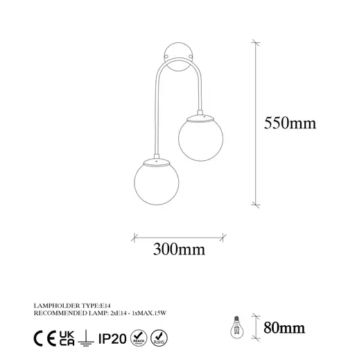 942FLG2117 Ѕидна ламба Jewel - 10570
