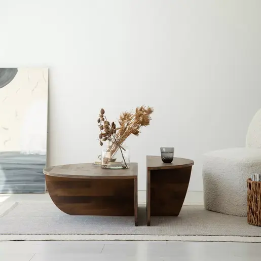 552NOS1476 Клуб маса Podium Wood - Walnut