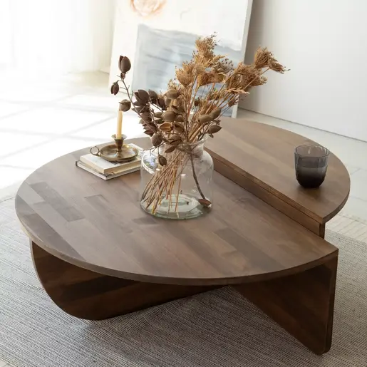 552NOS1476 Клуб маса Podium Wood - Walnut