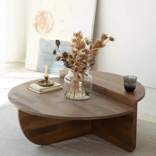 552NOS1476 Клуб маса Podium Wood - Walnut