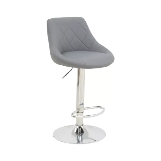 292-000033 Барски Стол Boronez сива 47x49x112cm