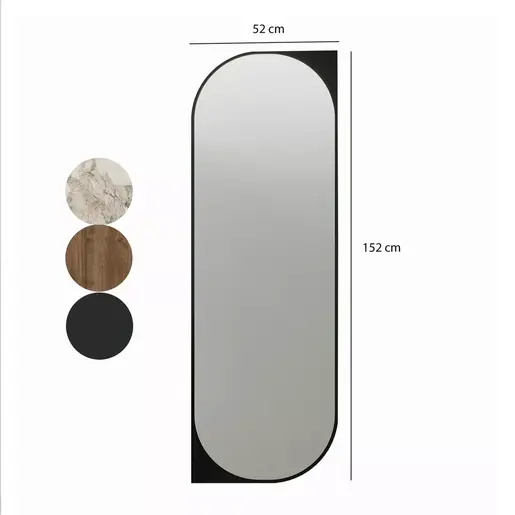 552NOS2486 Огледало Livi - Black