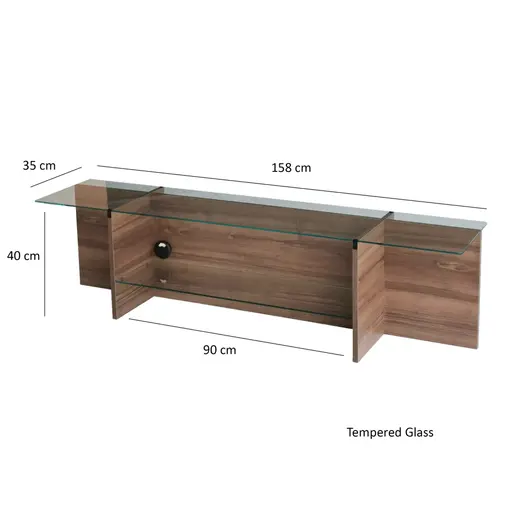 552NOS1602 Тв комода Escape TV - Walnut