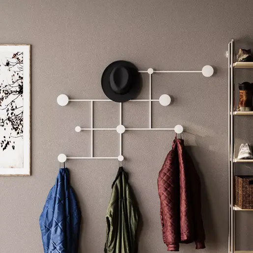 494PYT1135 Метална ѕидна закачалка Fatara-B