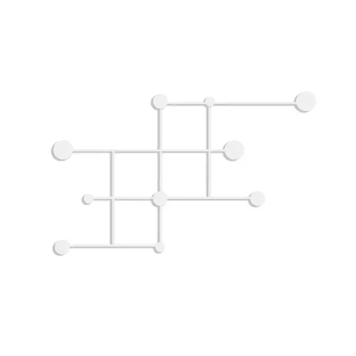 494PYT1135 Метална ѕидна закачалка Fatara-B