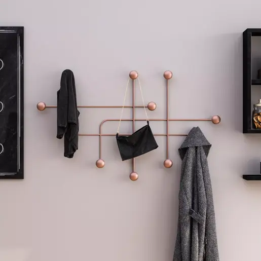 494PYT1142 Метална ѕидна закачалка Samara-C