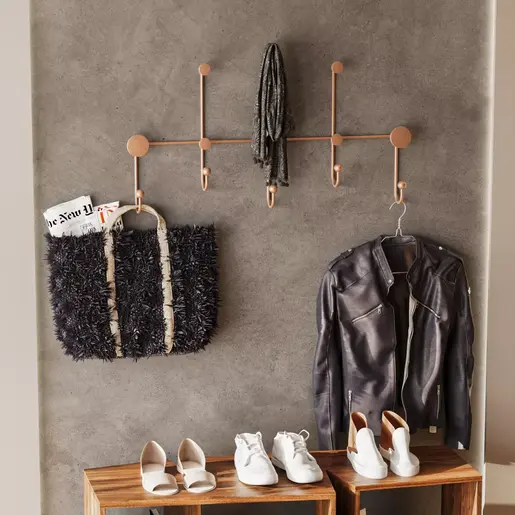 494PYT1140 Метална ѕидна закачалка Iyon-C