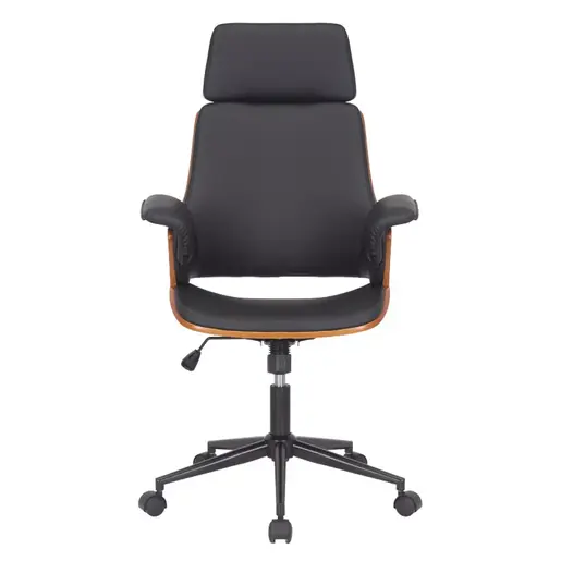 106-000020 Работен стол Hermanos black-walnut wood