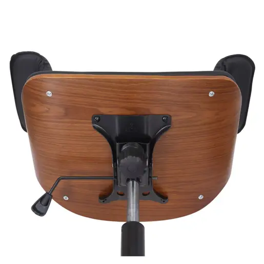106-000020 Работен стол Hermanos black-walnut wood