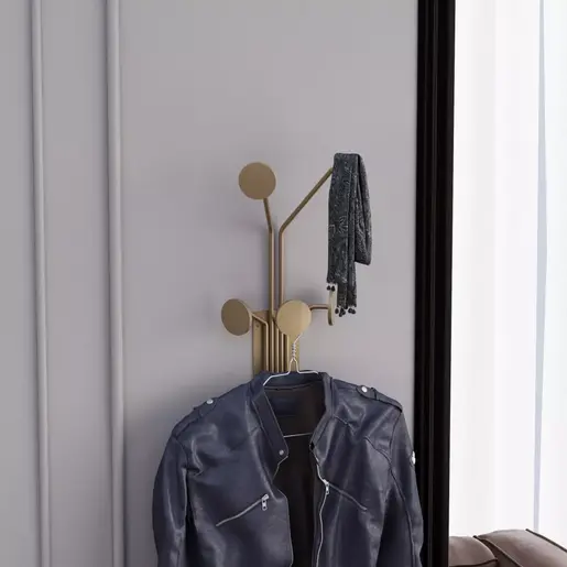 494PYT1152 Метална ѕидна закачалка Giraffe-A