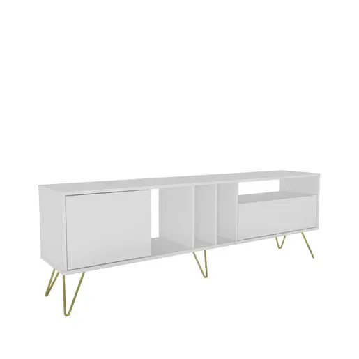 875ZNA5308 Тв комода Mistico (180) - White, Gold