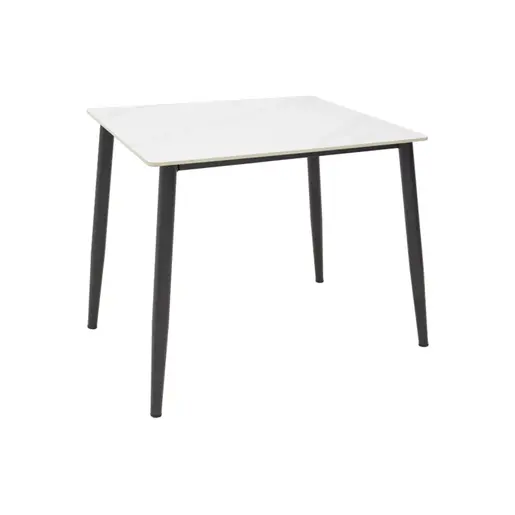 029-000376 Трпезариска маса Густас Бела 80x80x76cm