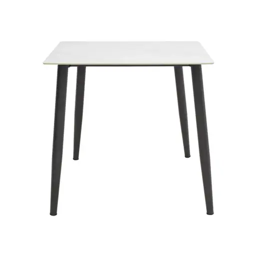 029-000376 Трпезариска маса Густас Бела 80x80x76cm