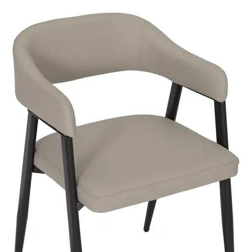 350-000029 Столица Sezan сива-беж 56x55x78cm