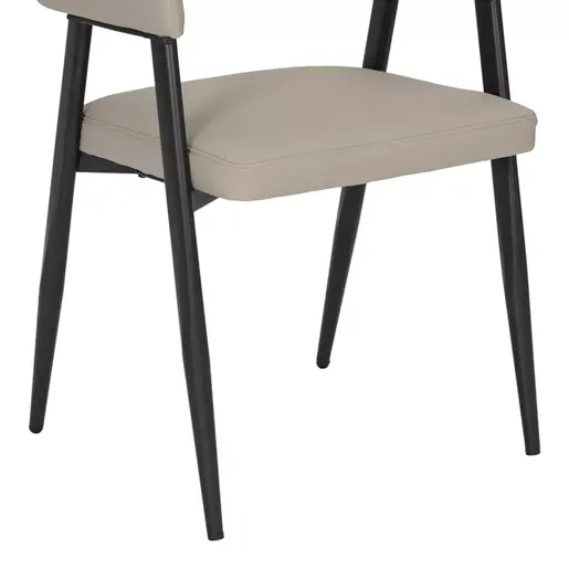 350-000029 Столица Sezan сива-беж 56x55x78cm