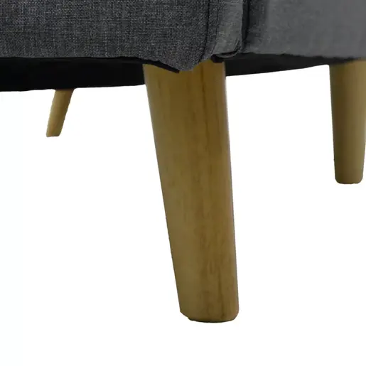 035-000004 Flexible тросед на развлекување ткаенина темно сива