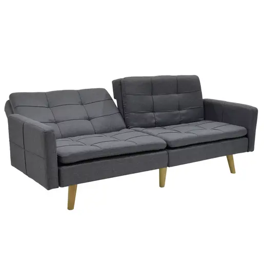 035-000004 Flexible тросед на развлекување ткаенина темно сива