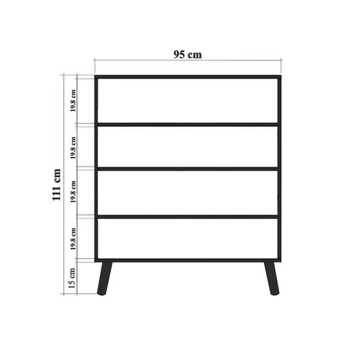 869VEL4517 Плакар Mikael Figures