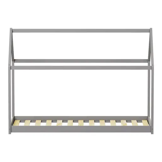 370-000003 Детски кревет Монтесори Нино Сив 90x190cm