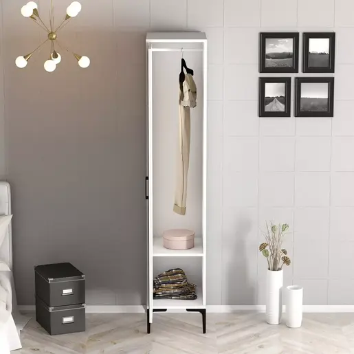 845HCT5408 Плакар Kumsal R - White