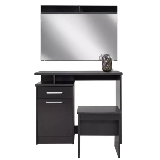 123-000040 Тоалетна маса со огледало Olympus во венге боја