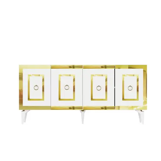 475OLV2745 Комода Karya - White, Gold