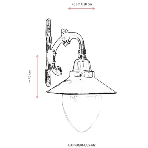 685AVN1339 Ѕидна ламба BAP-68204-BSY-M2