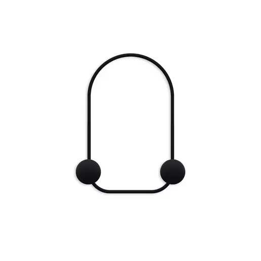 494PYT1155 Метална ѕидна закачалка Frog