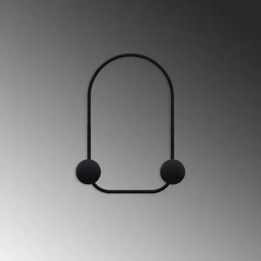 494PYT1155 Метална ѕидна закачалка Frog