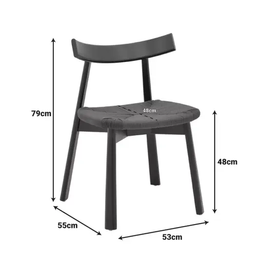 263-000057 Clareta столица гумено дрво-јаже природна нијанса