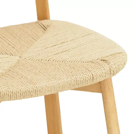 263-000057 Clareta столица гумено дрво-јаже природна нијанса