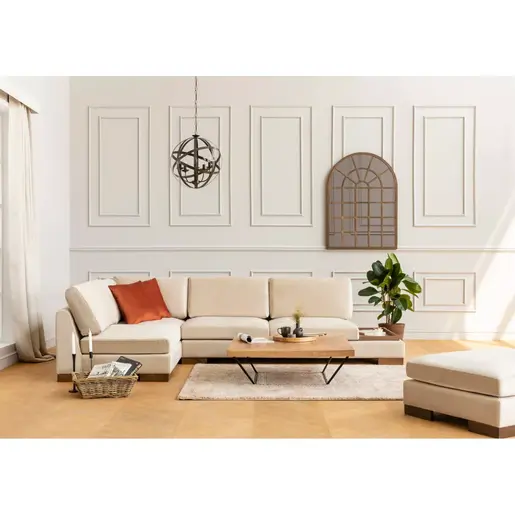 560ARE1161 Софа Tulip Corner Left Without Pouf - Beige