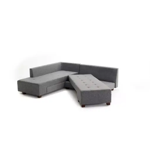 825BLC1182 Софа Manama Corner Sofa Bed Left - Grey
