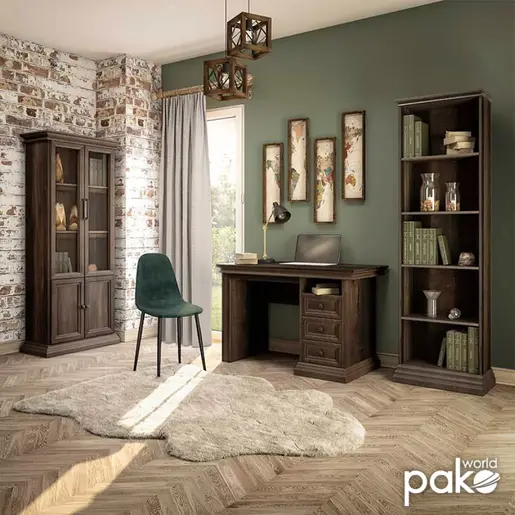 123-000126 Полица Mozart во оревова боја 60x34,5x202,5cm