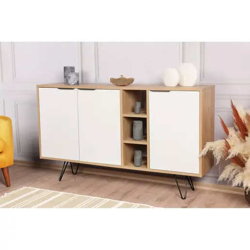 855DTE4210 Комода Clara Console - Oak, White