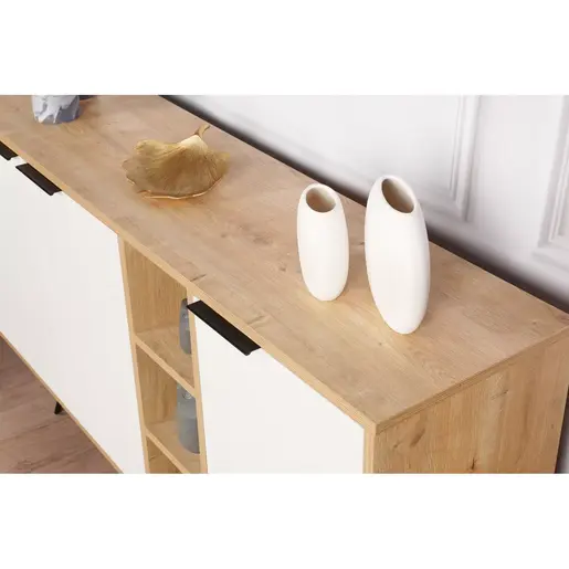 855DTE4210 Комода Clara Console - Oak, White